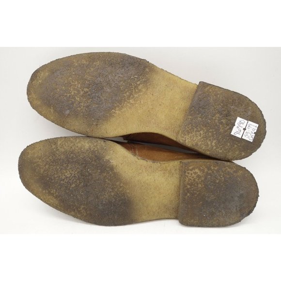 Wilson & Dean Wilkes Bashford Brown Leather Cap Toe Buckle Loafer Shoes Mens 7.5 - Picture 10 of 10